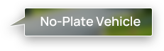 no plate