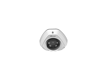ai vandal proof mini dome camera