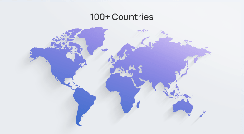over 100 countries anpr