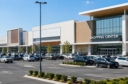 retail out door parking