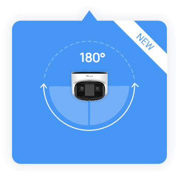 dual sensor 180 panoramic camera
