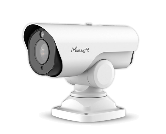 ai 12x ptz bullet network camera pedestal mount right