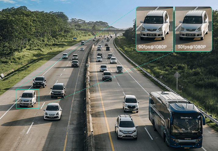 superior image quality high frame rate