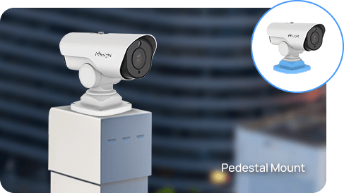 various installation modes pedestal mount