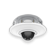 ai pro dome camera white recessed mount small