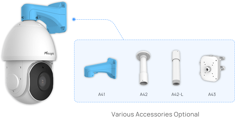 various accessories optional