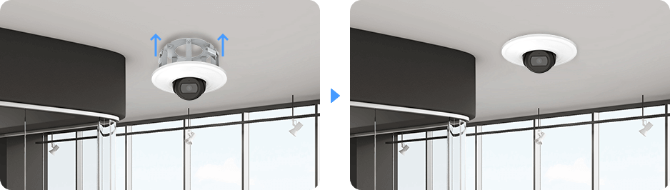 discreet installation