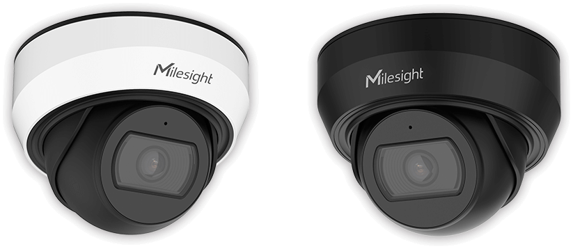 Milesight MS-C8175-PD/4：4K 800万画素の超高解像度イメージセンサーを搭載したAIネットワークカメラ。防塵防水規格IP67および耐衝撃規格IK10に準拠した堅牢なハウジングを採用。背面に統合型ジャンクションボックスを備え、施工性を向上。3軸調整機構により、壁面や天井への設置後も精密なアングル調整が可能。Smart IR II対応の赤外線LEDと反射防止パネルにより夜間もクリアに撮影。