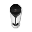 entrance exit ai lpr bullet camera front small