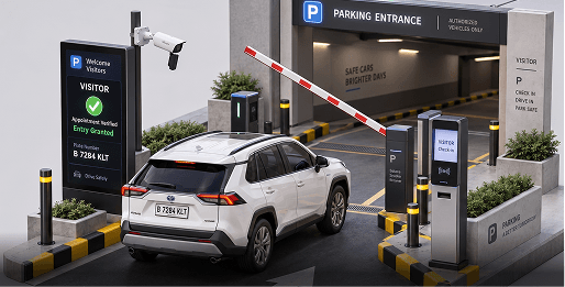 3 Visitor vehicle access