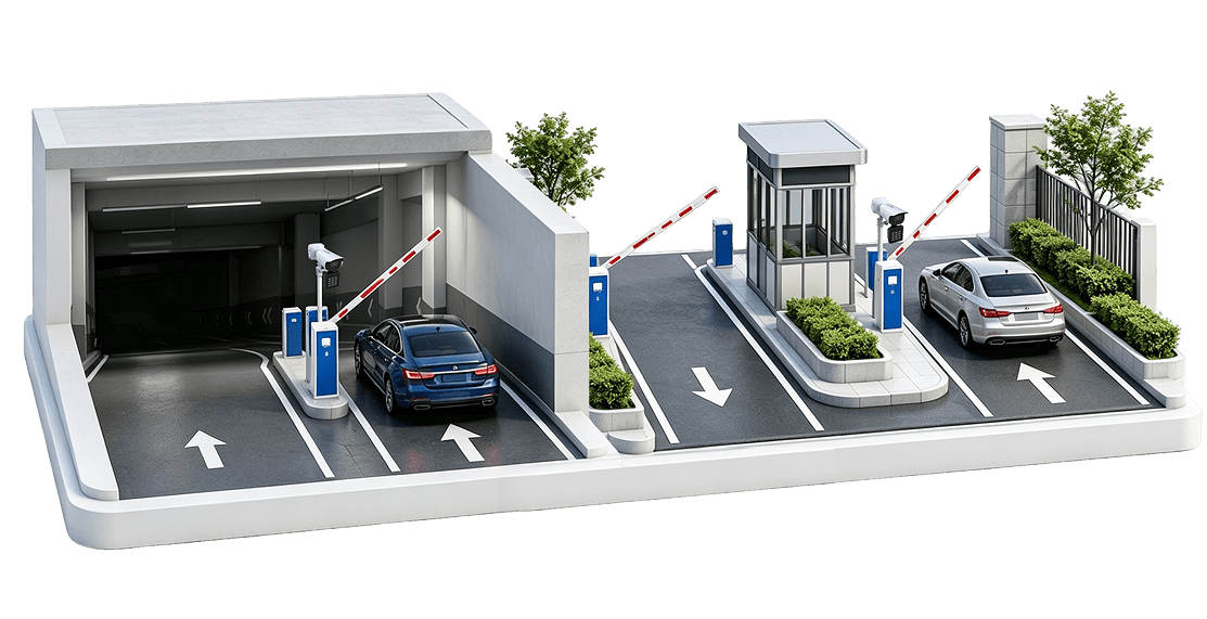 8 Entrance and exit application scenario