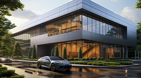 office buildings