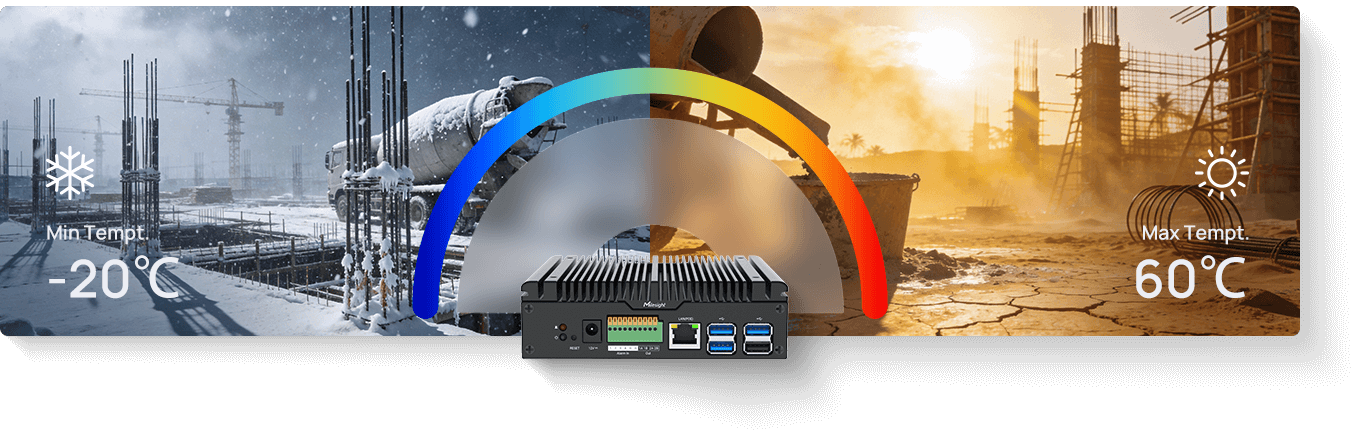 wide temperature range