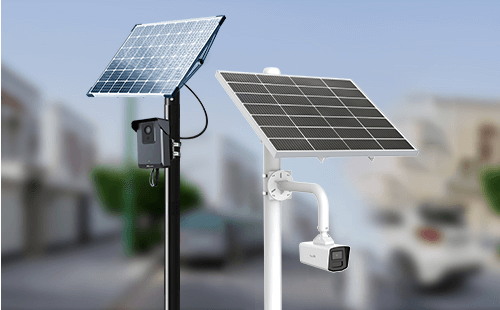 solar lpr camera power