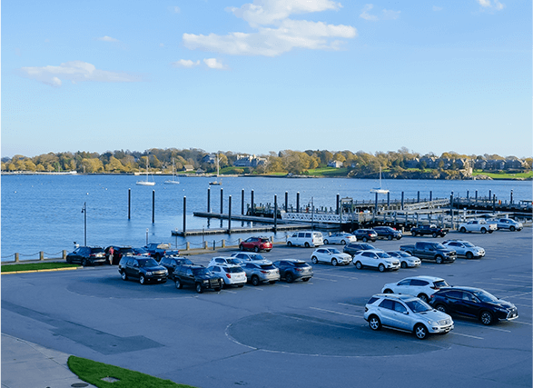 outdoor parking lot