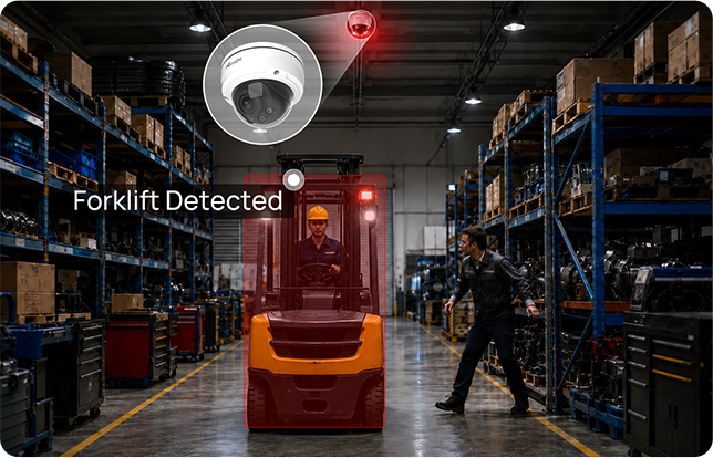 forklift detected