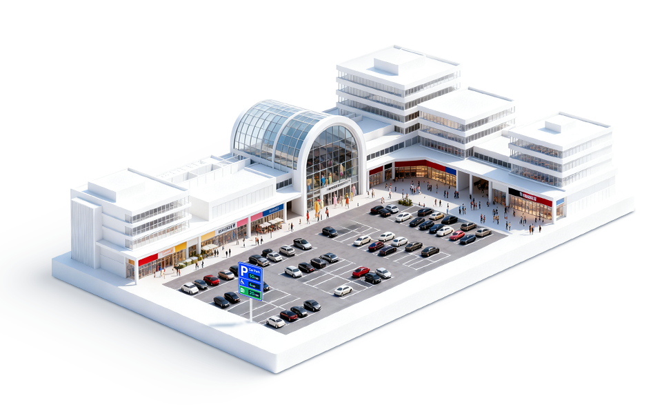shopping malls