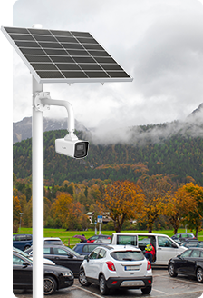 off gird parking management with 4g solar power 2