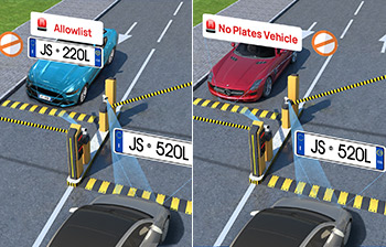 parking gate control fee collection 1