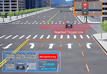red light violation