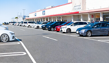 retail parking lot cover pc