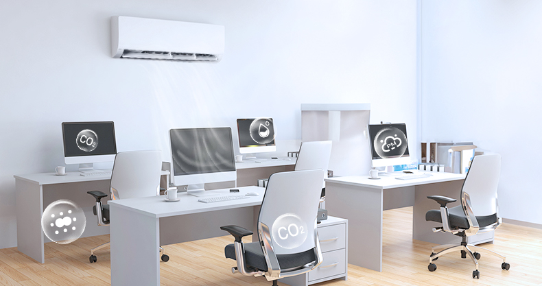 Image showcasing Milesight Indoor Air Quality Monitoring