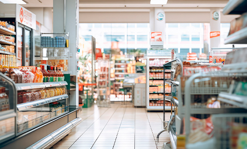 retail people counting background
