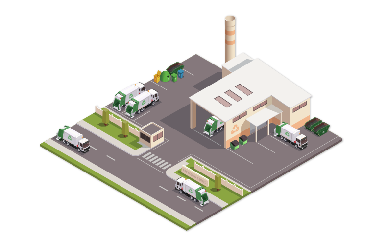 4 6 smart trash bin system