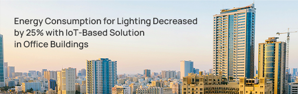 iot smart office dubai lighting control