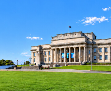 Museum parking in New Zealand