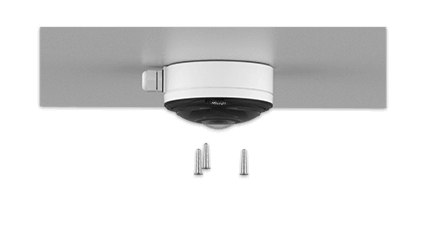 12 secure fisheye camera on the junction box