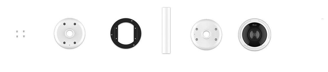 14 pendant mount and fisheye camera