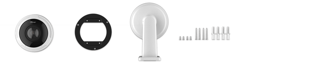 21 wall mount and fisheye camera