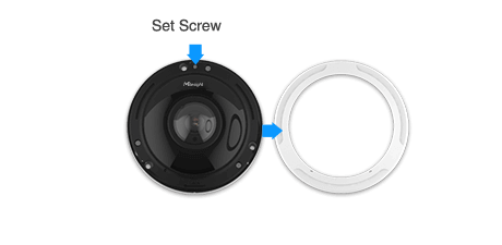 22 fisheye camera and top cover