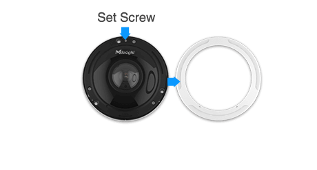 4 fisheye camera and top cover