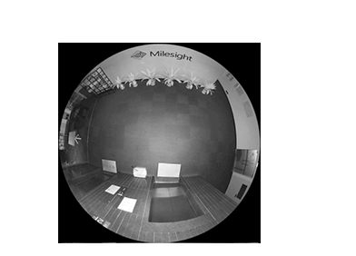 5 fisheye camera night view