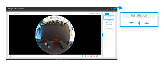 4 sevent display modes of fisheye camera
