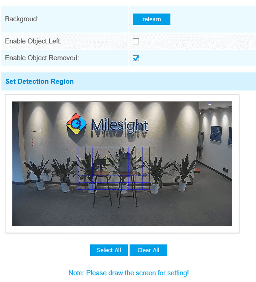 22 the way of setting object removed