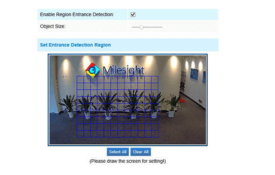 3 set step of region entrance