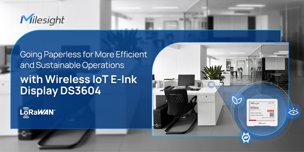 How IoT E-Ink Display in Offices Can Help Reduce Costs